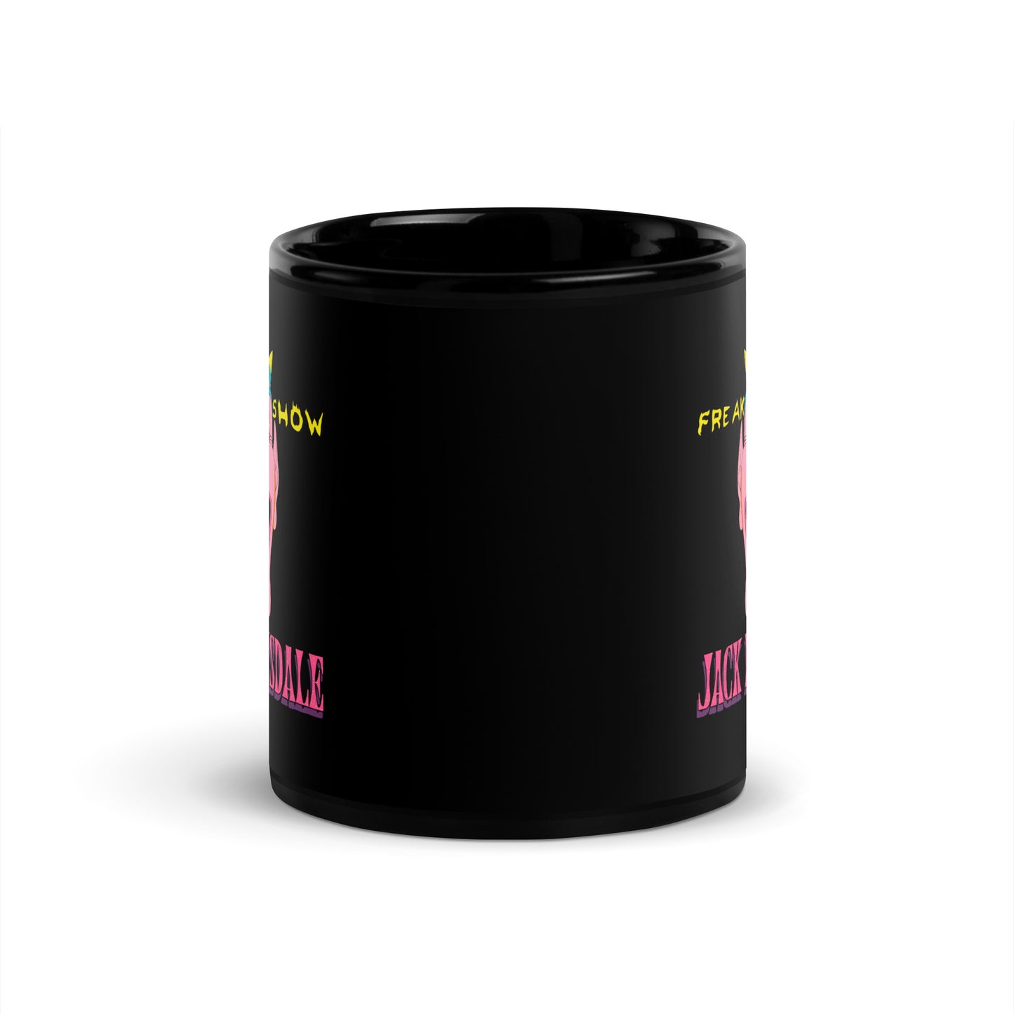 Freak Show Jack Barksdale Black Glossy Mug