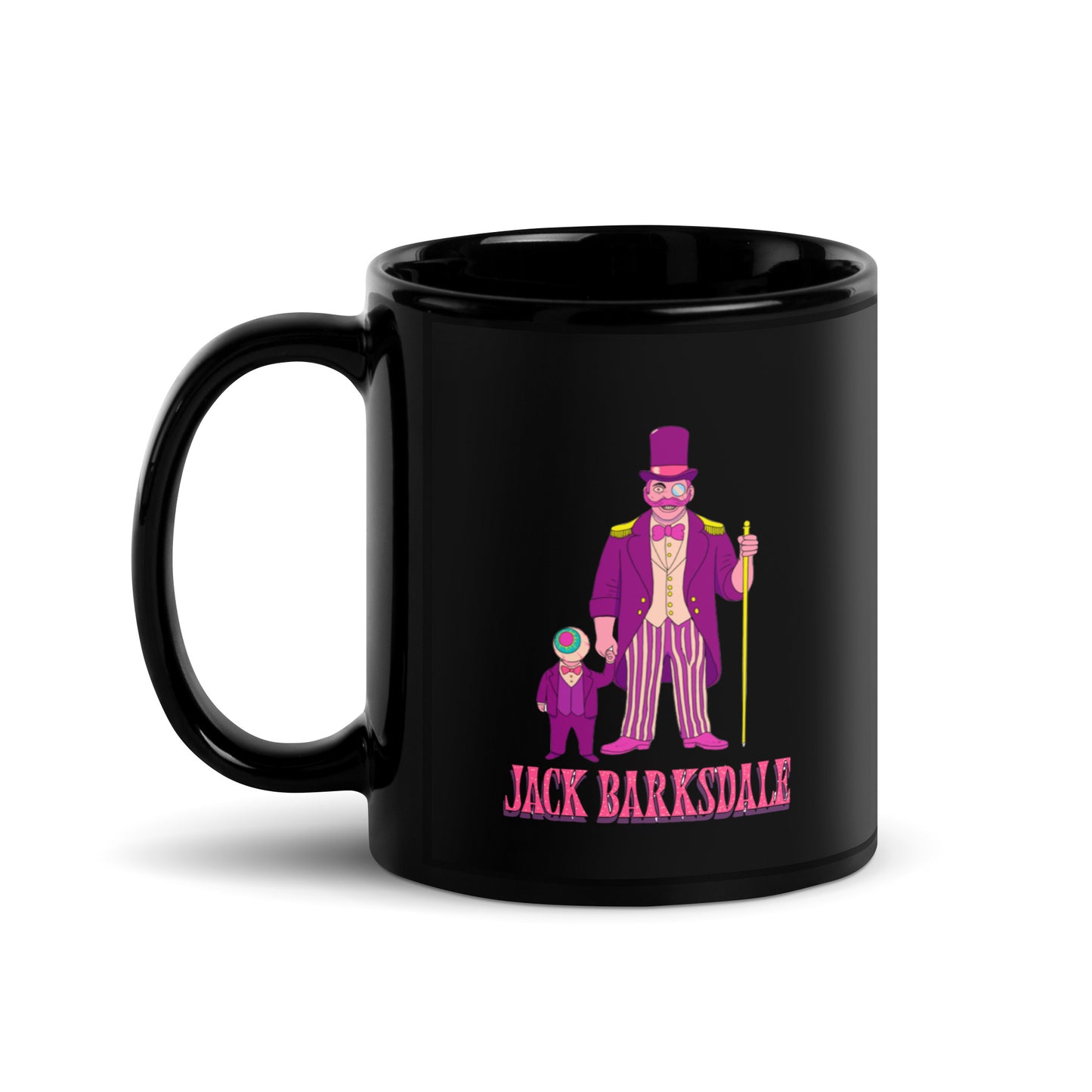 Freak Show Jack Barksdale Black Glossy Mug