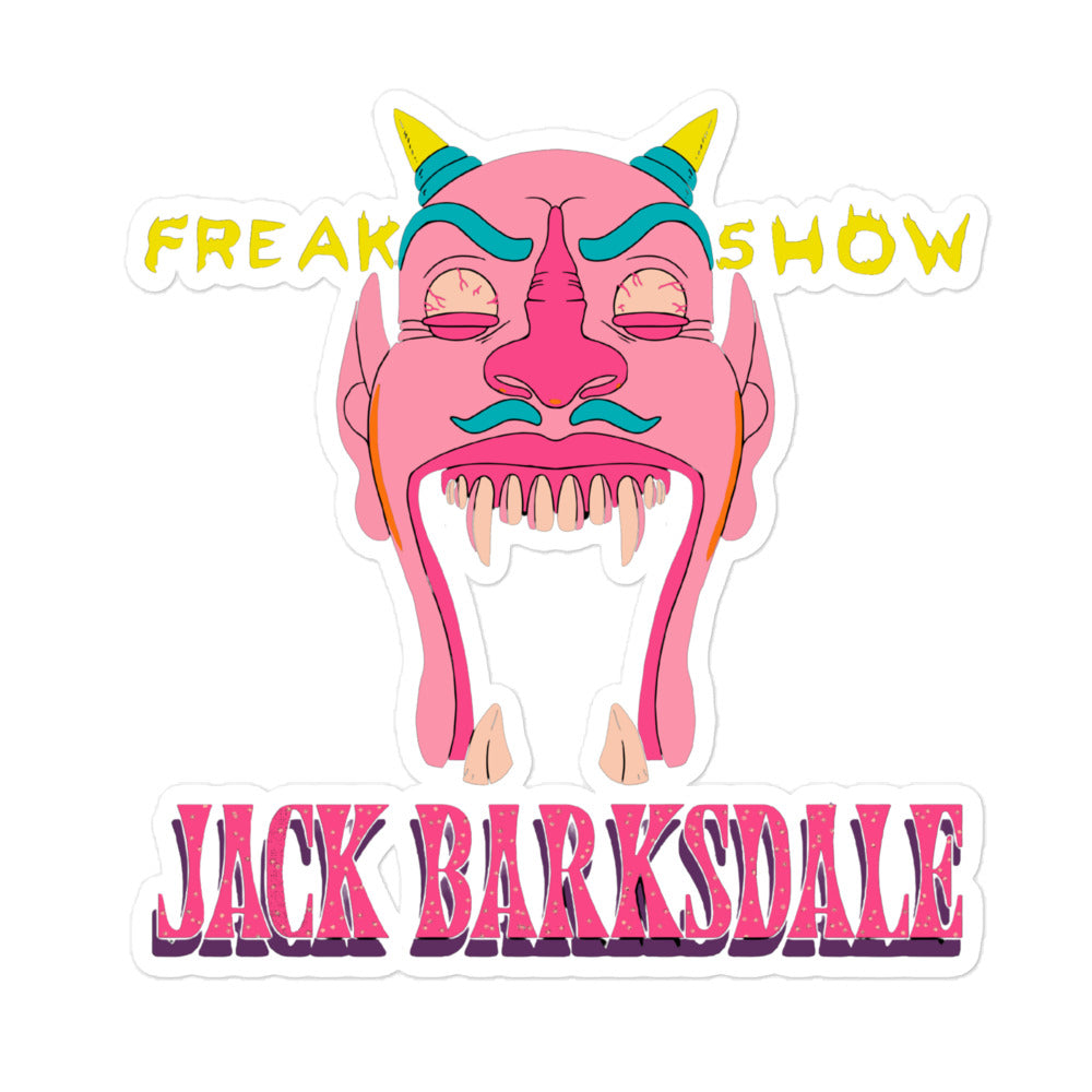 Freak Show Jack Barksdale Sticker