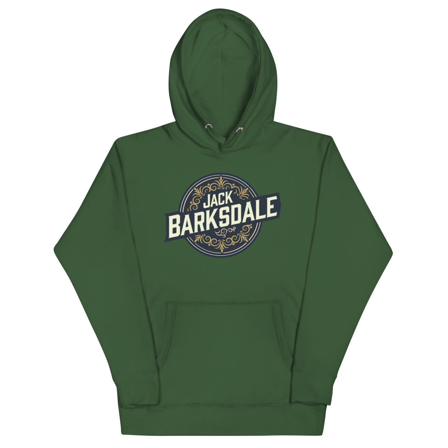 Jack Barksdale Round Logo Unisex Hoodie