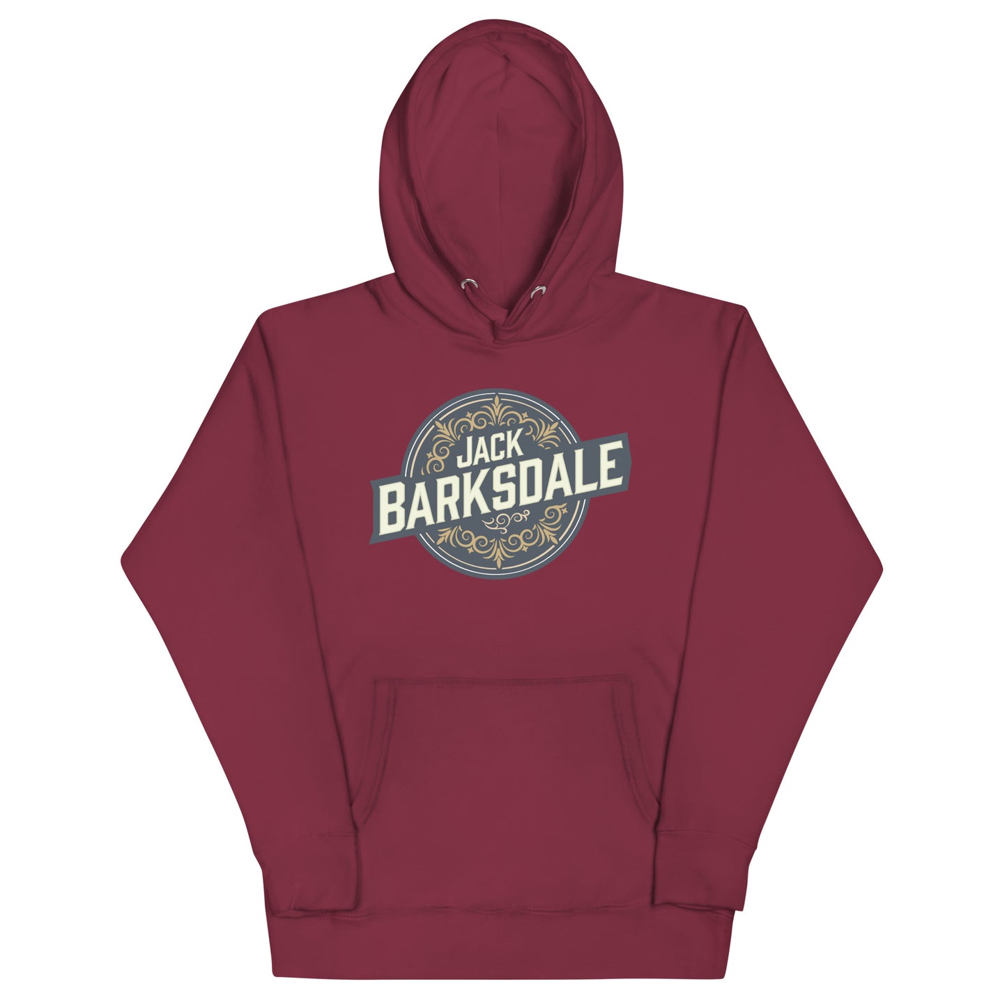Jack Barksdale Round Logo Unisex Hoodie