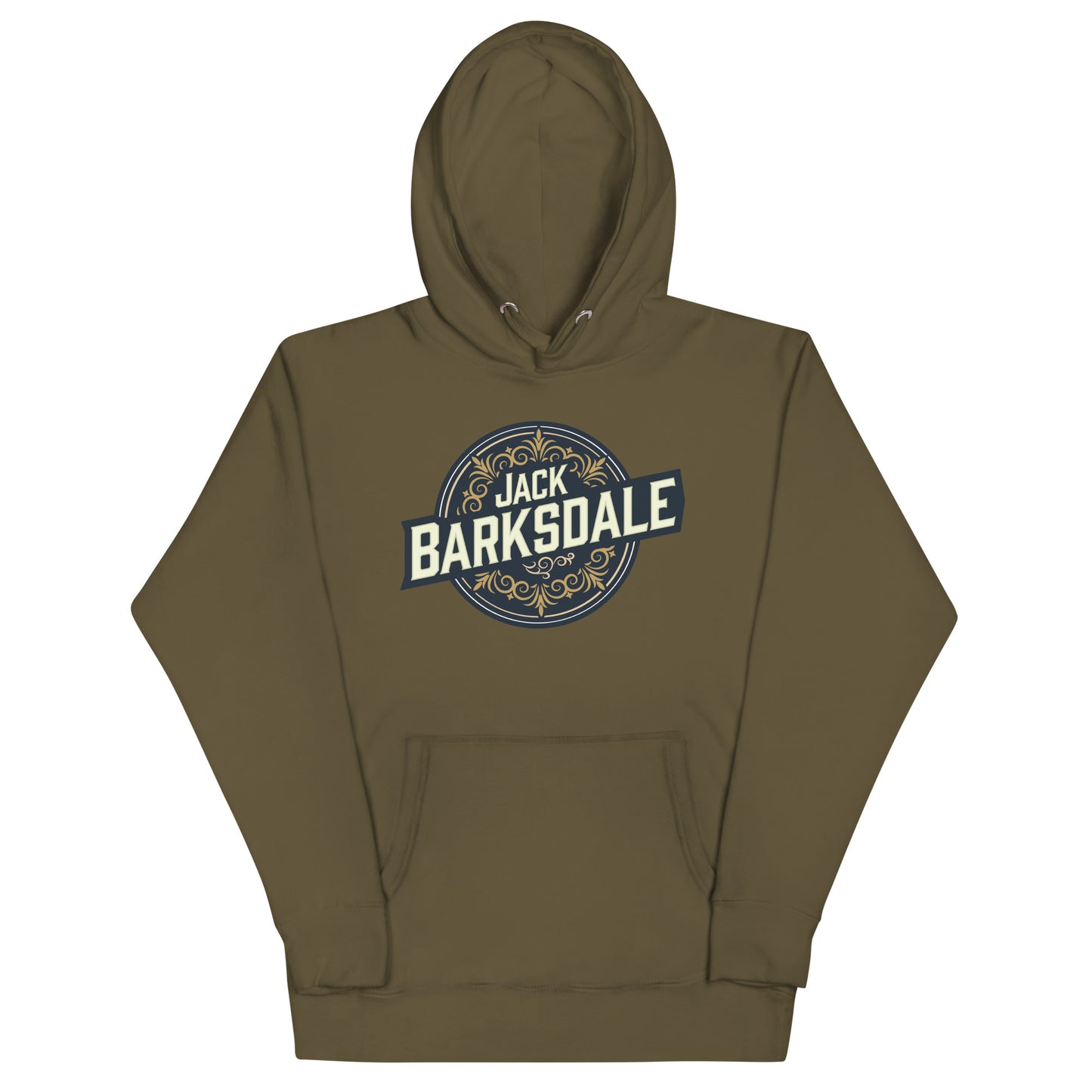 Jack Barksdale Round Logo Unisex Hoodie