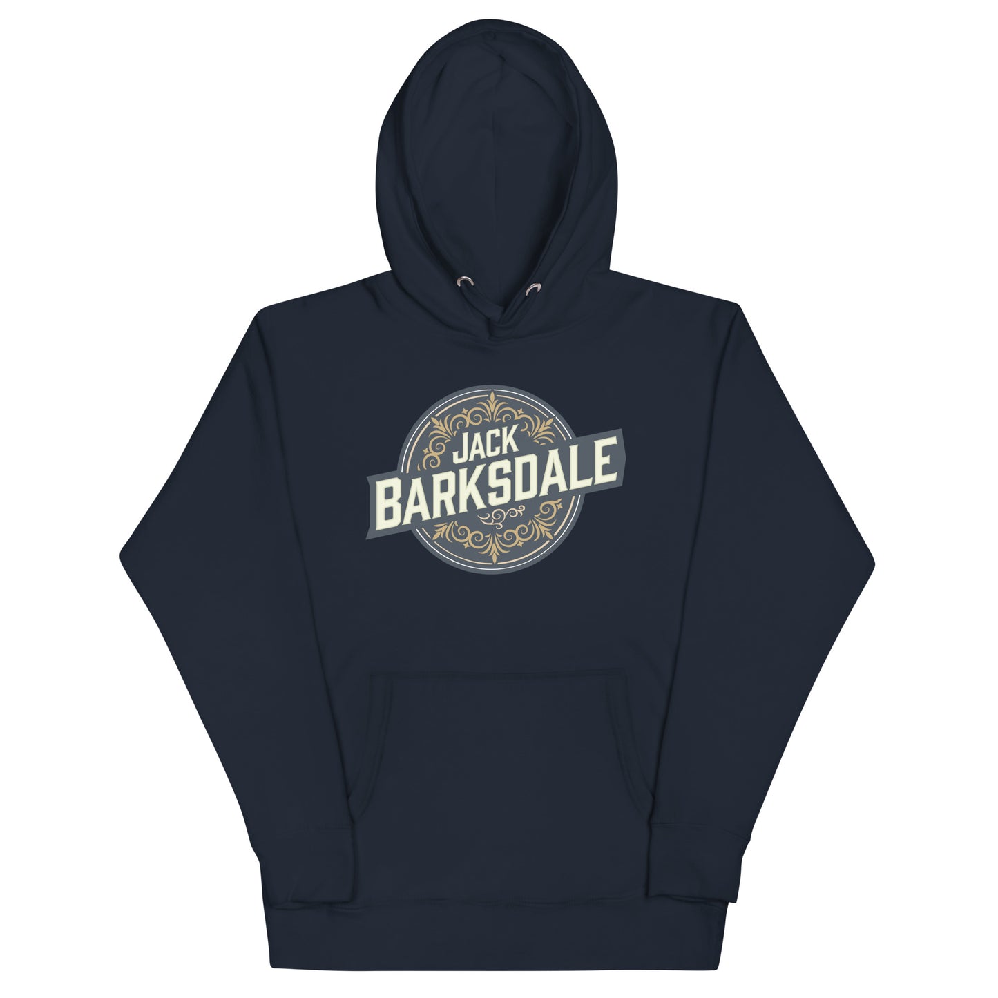 Jack Barksdale Round Logo Unisex Hoodie