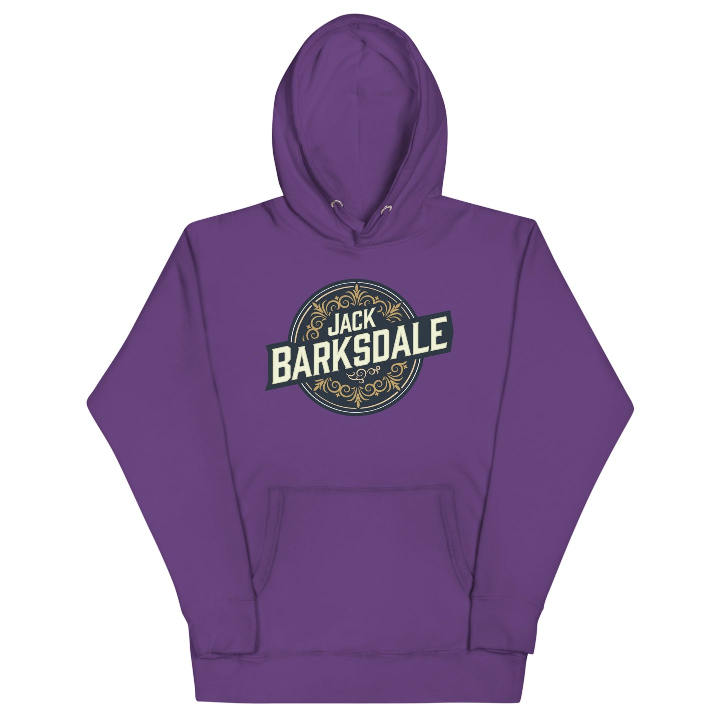 Jack Barksdale Round Logo Unisex Hoodie