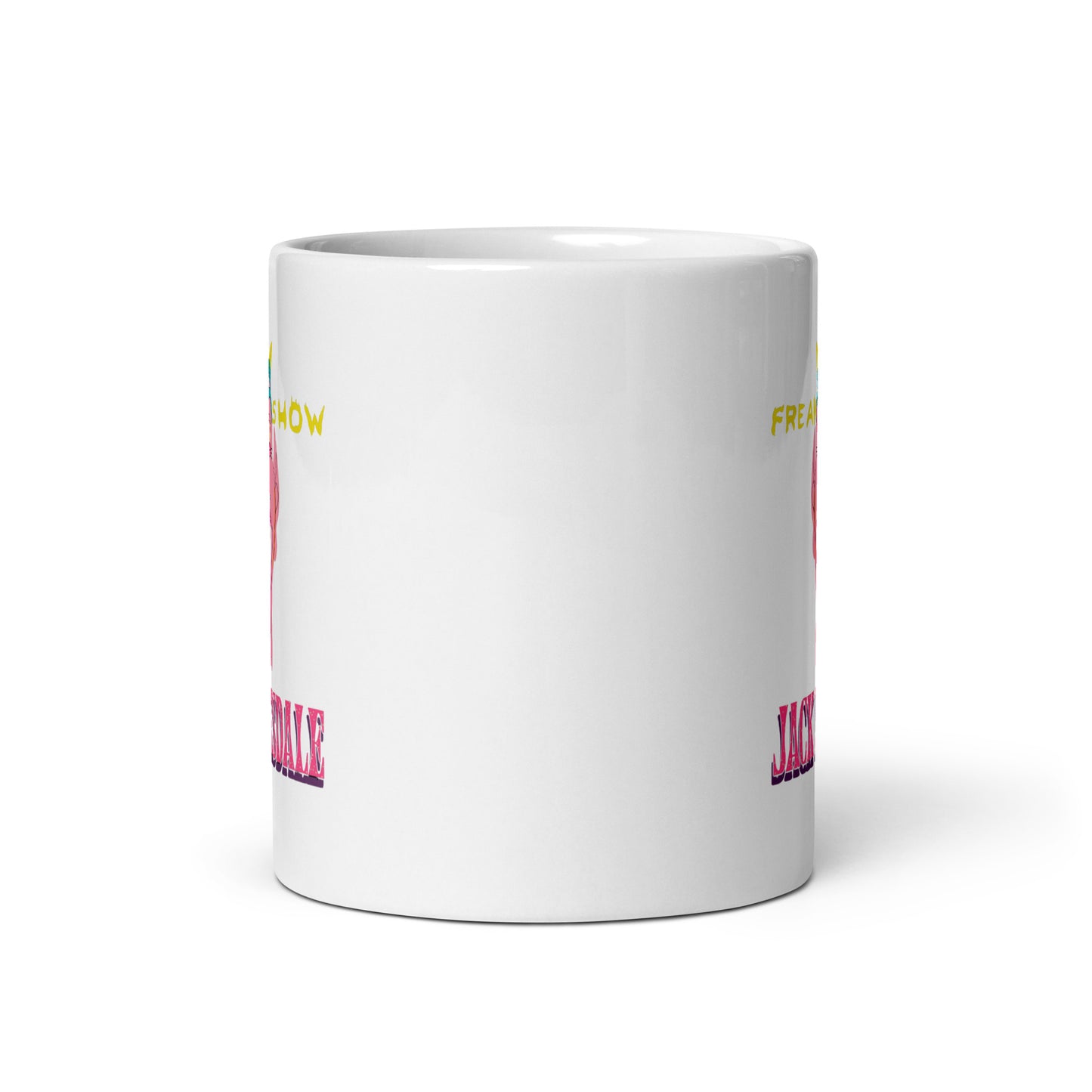 Freak Show Jack Barksdale White Glossy Mug