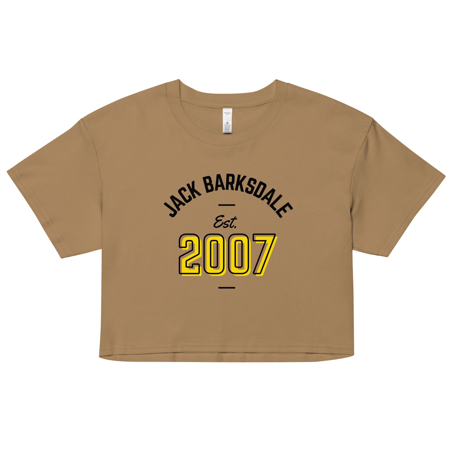 Jack Est. 2007 Crop Top