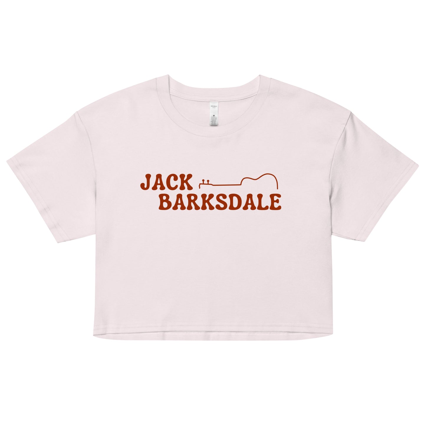 Jack Barksdale Folk Logo Crop Top