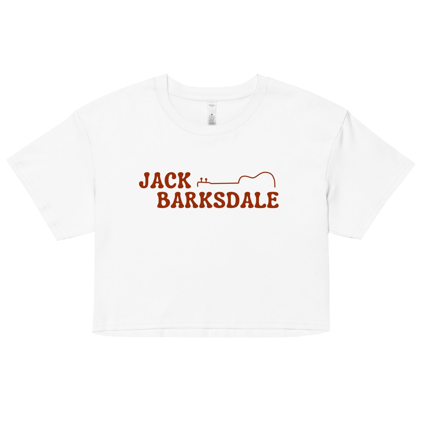 Jack Barksdale Folk Logo Crop Top