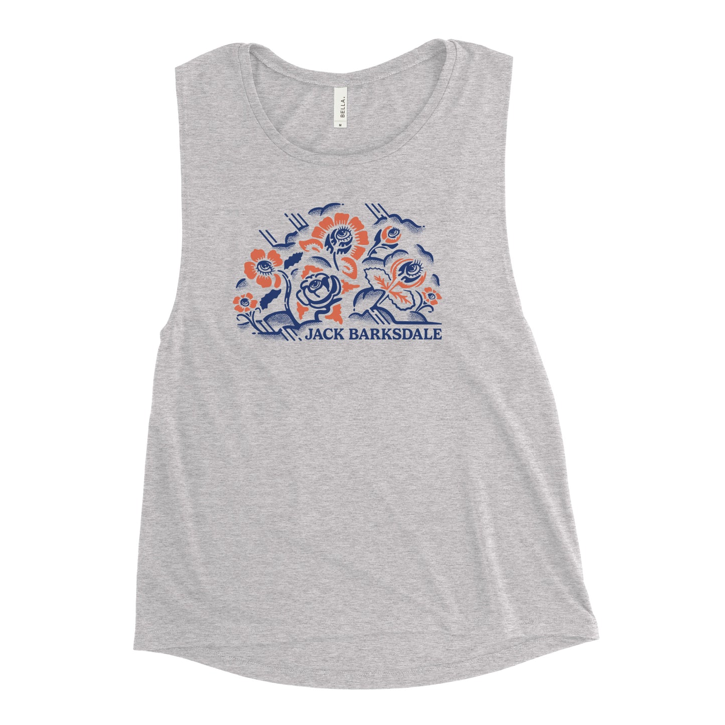 Flowers Women's Muscle Tank