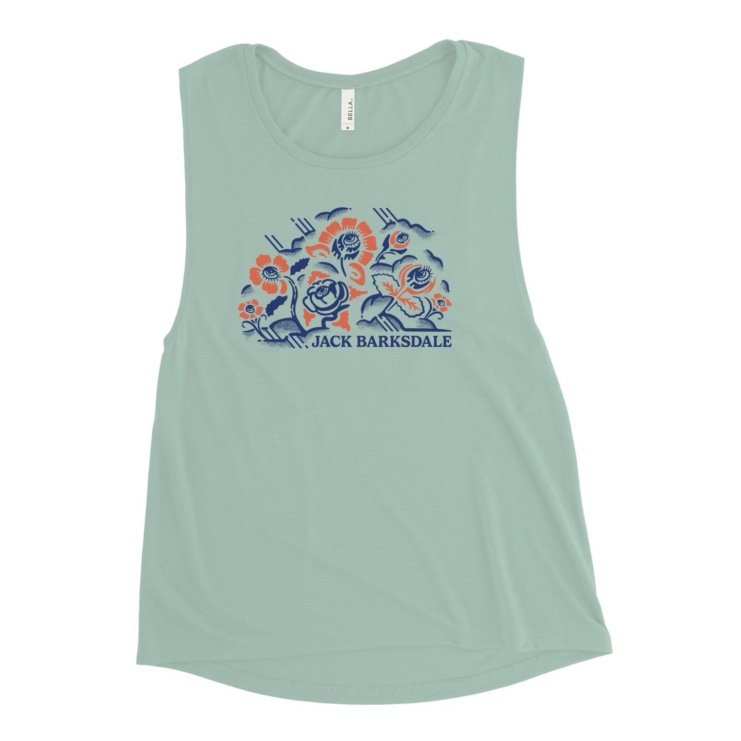Flowers Women's Muscle Tank