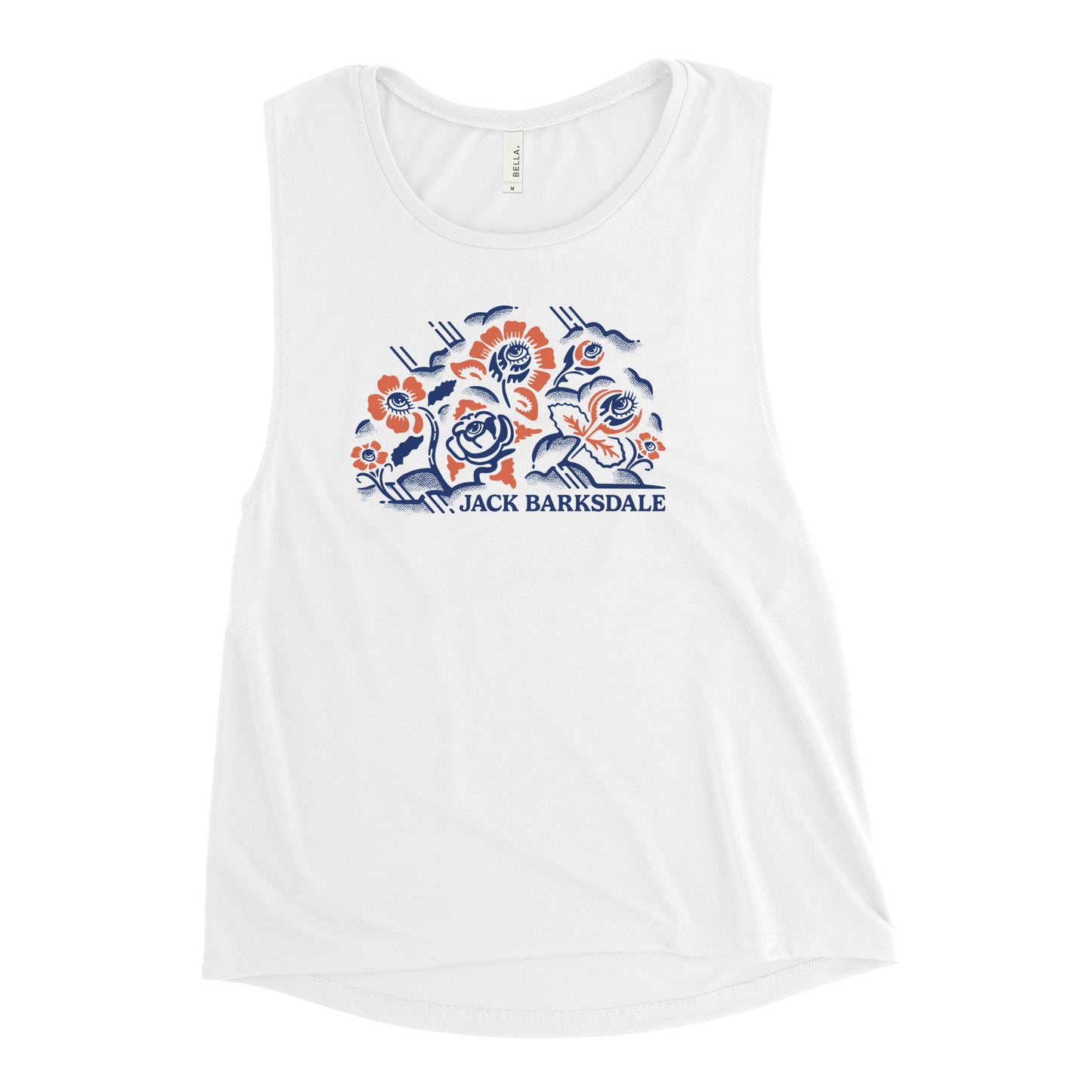 Flowers Women's Muscle Tank