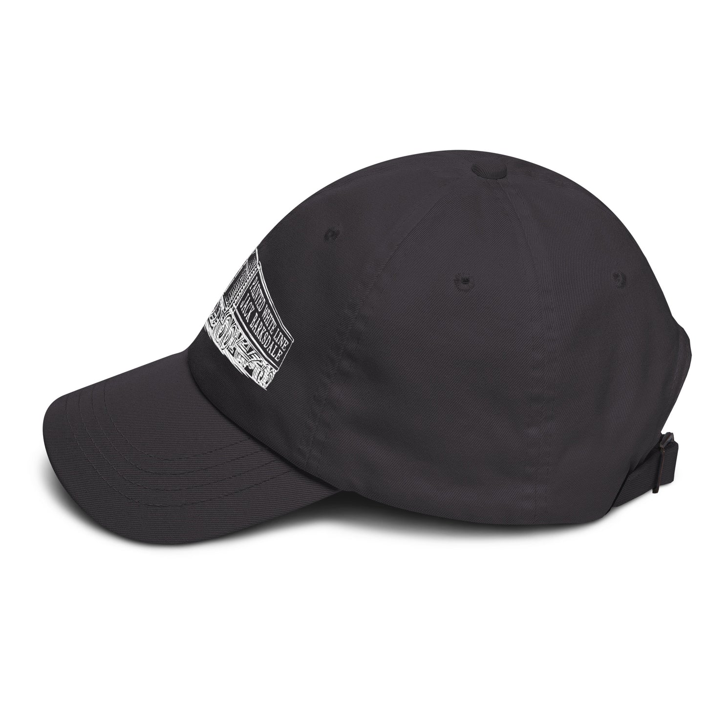 Painted White Line Dad Hat