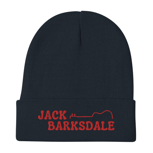 Jack Barksdale Folk Logo Embroidered Beanie