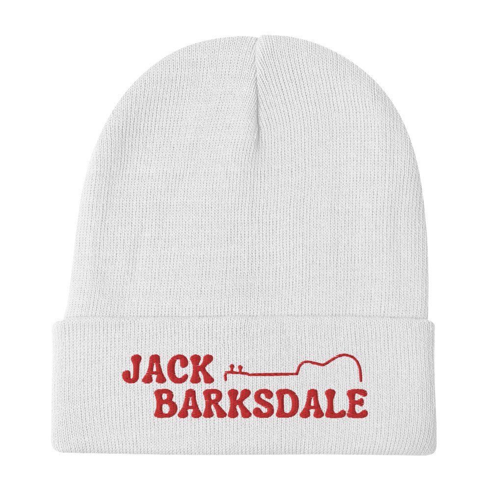 Jack Barksdale Folk Logo Embroidered Beanie