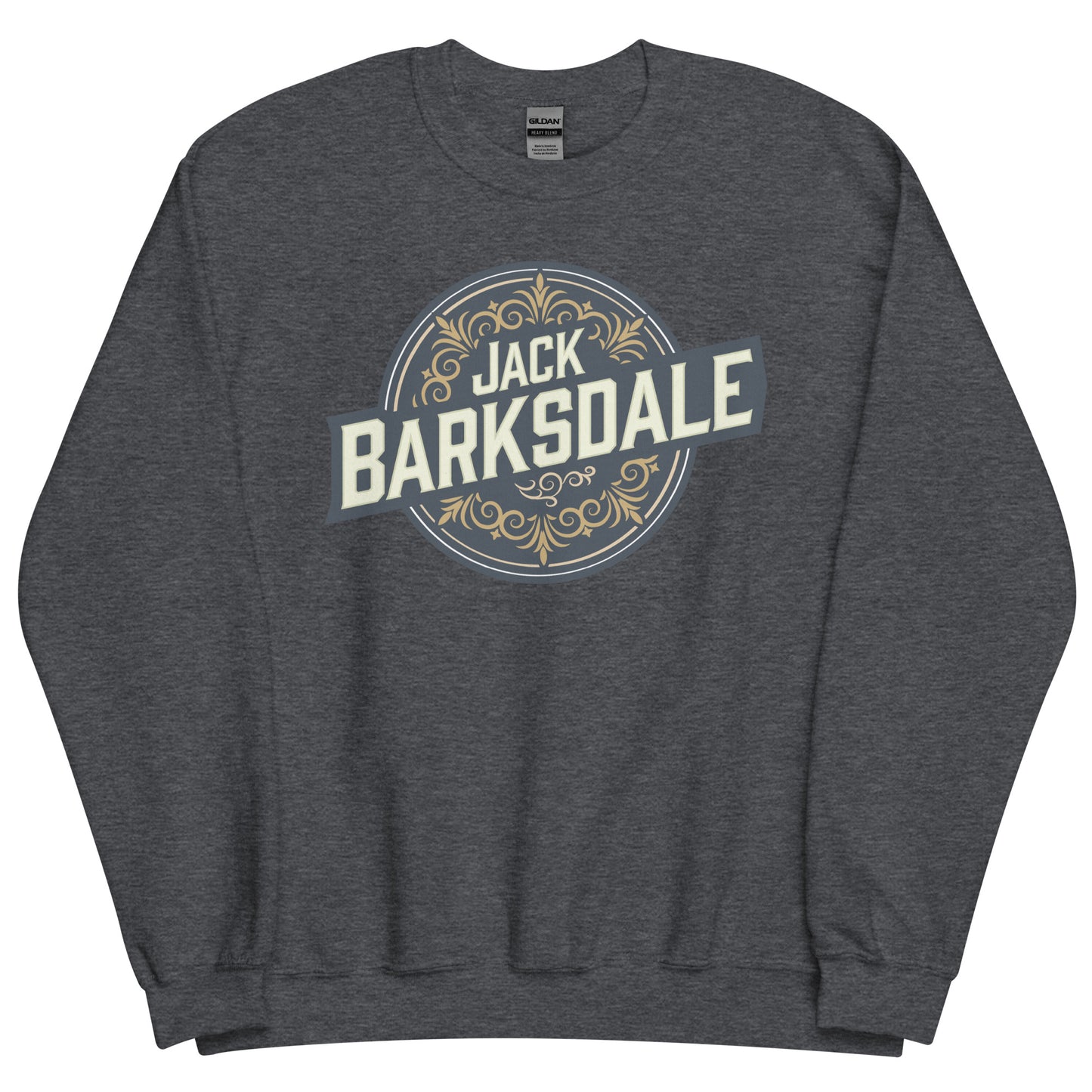 Jack Barksdale Round Logo Unisex Sweatshirt