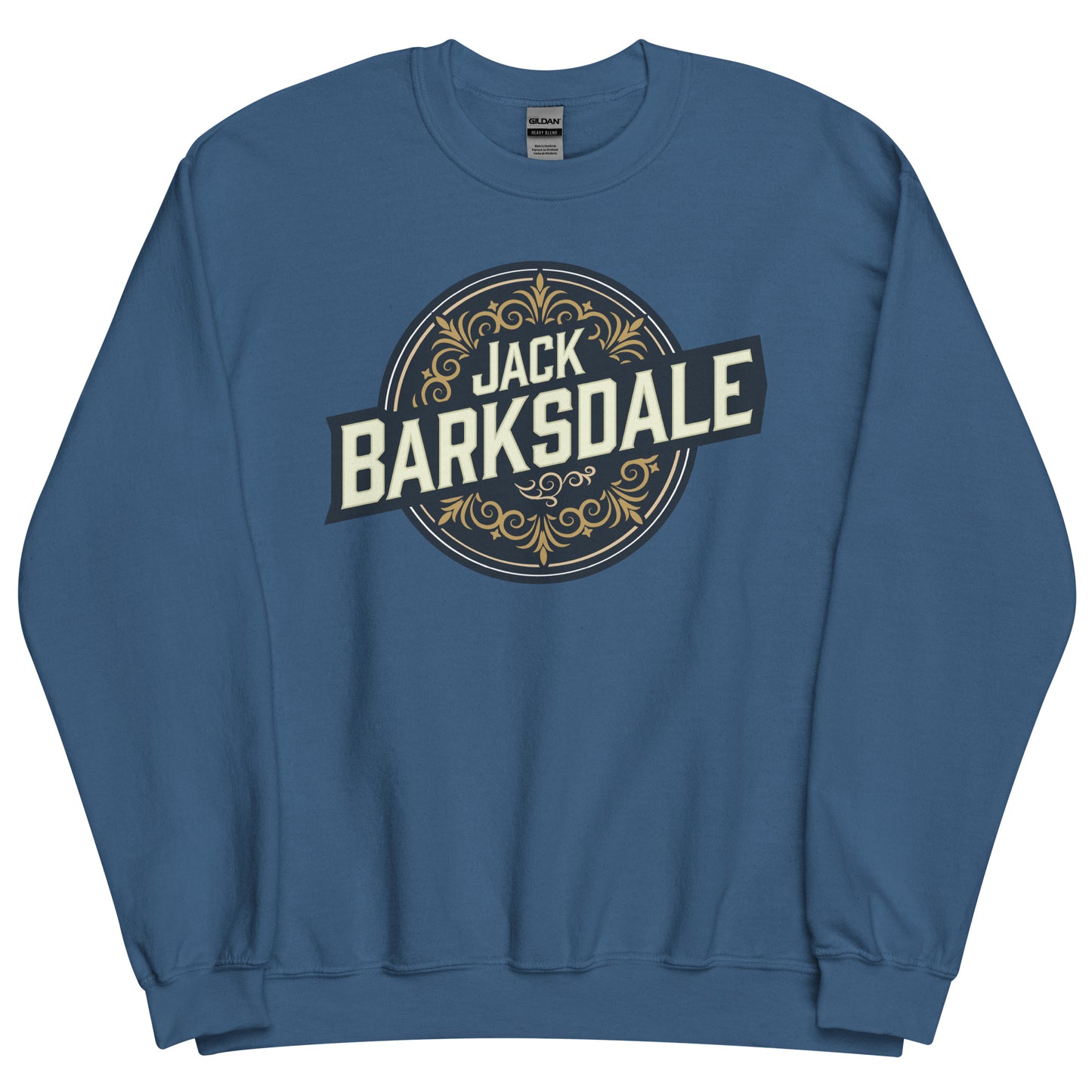 Jack Barksdale Round Logo Unisex Sweatshirt