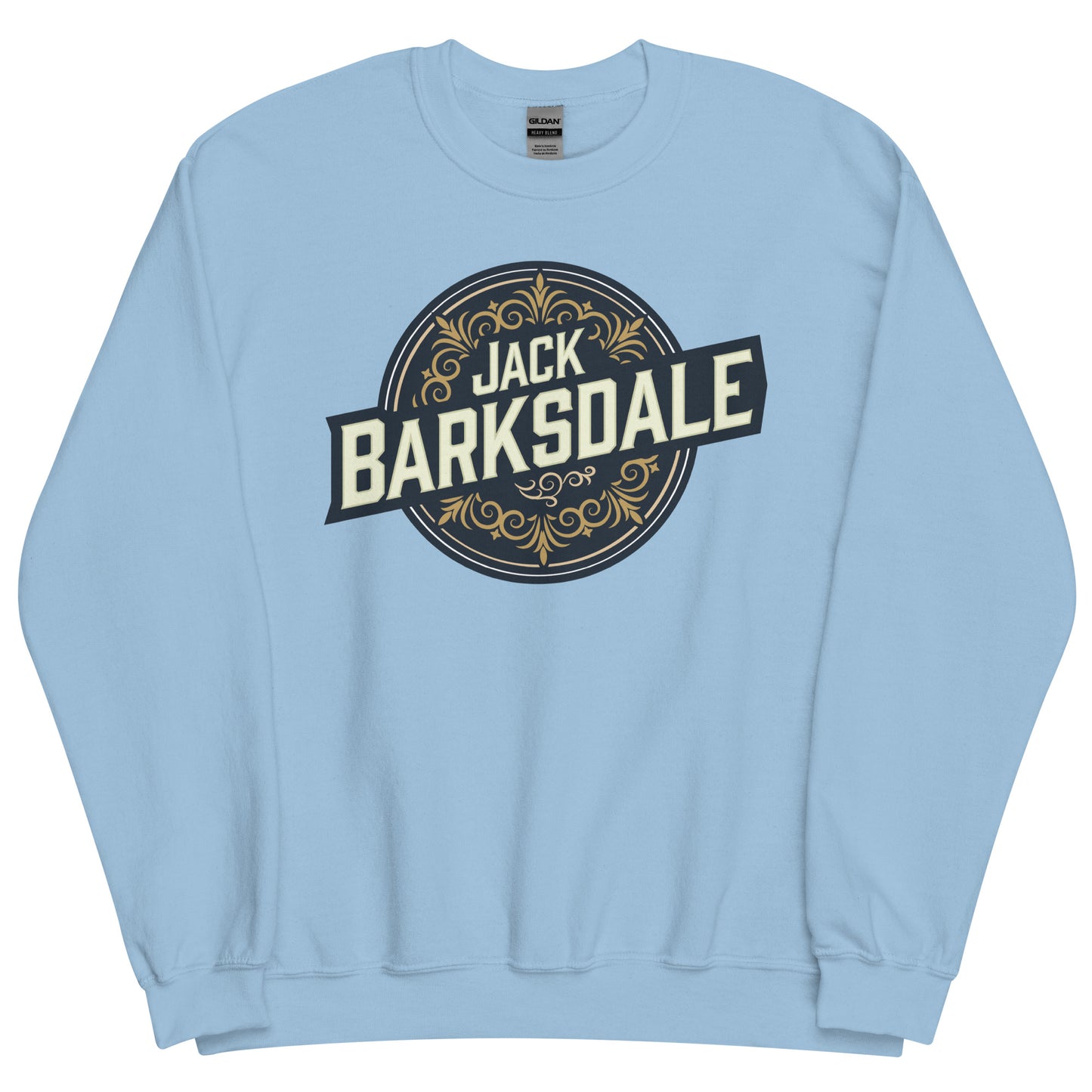 Jack Barksdale Round Logo Unisex Sweatshirt