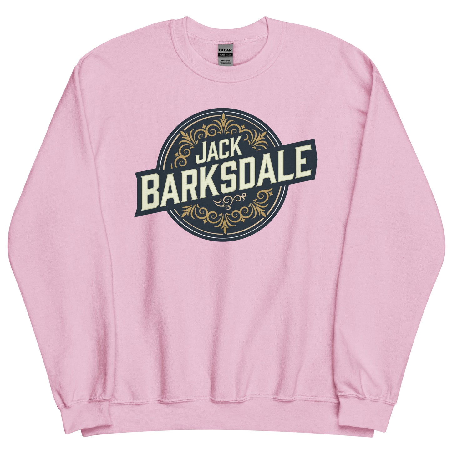 Jack Barksdale Round Logo Unisex Sweatshirt