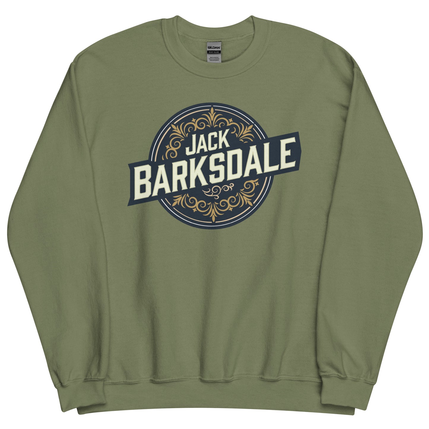 Jack Barksdale Round Logo Unisex Sweatshirt