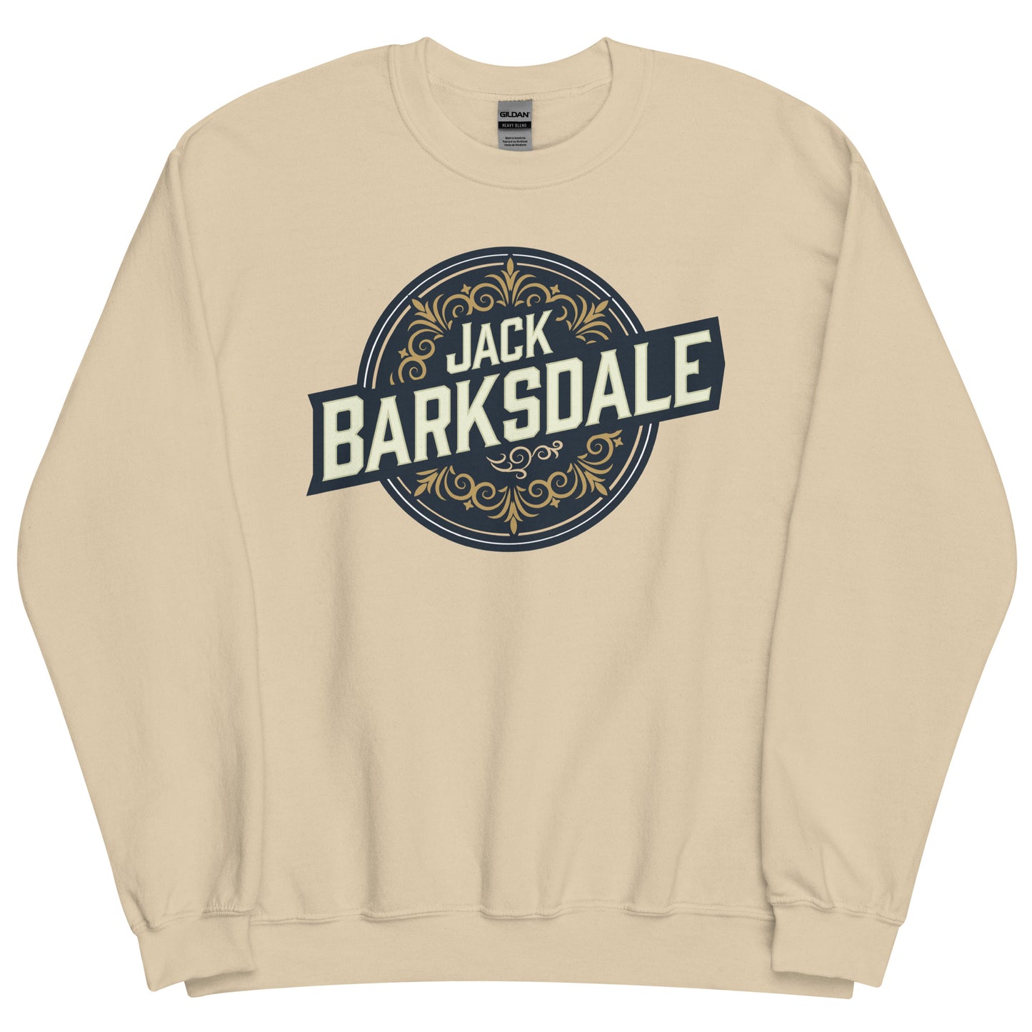 Jack Barksdale Round Logo Unisex Sweatshirt