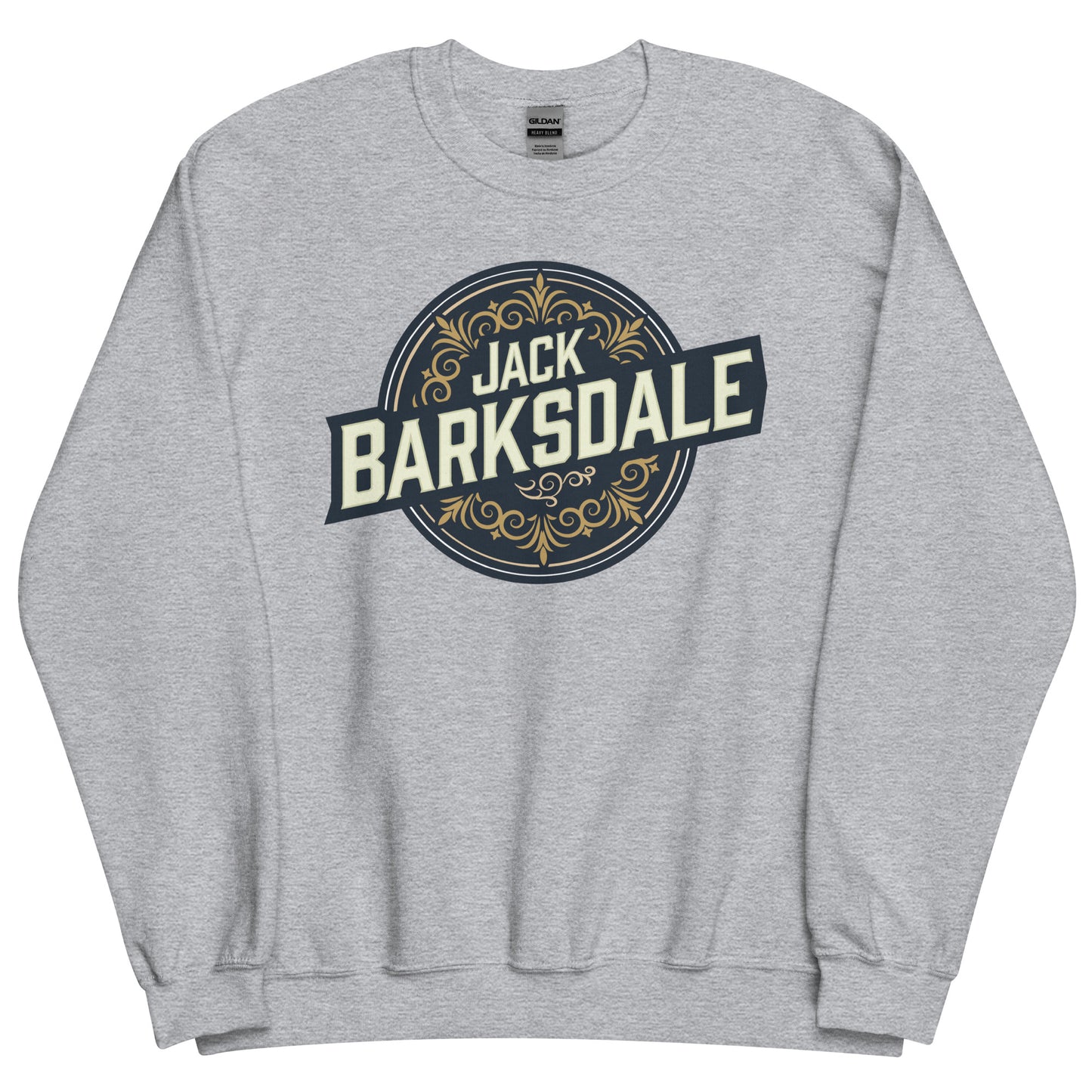 Jack Barksdale Round Logo Unisex Sweatshirt