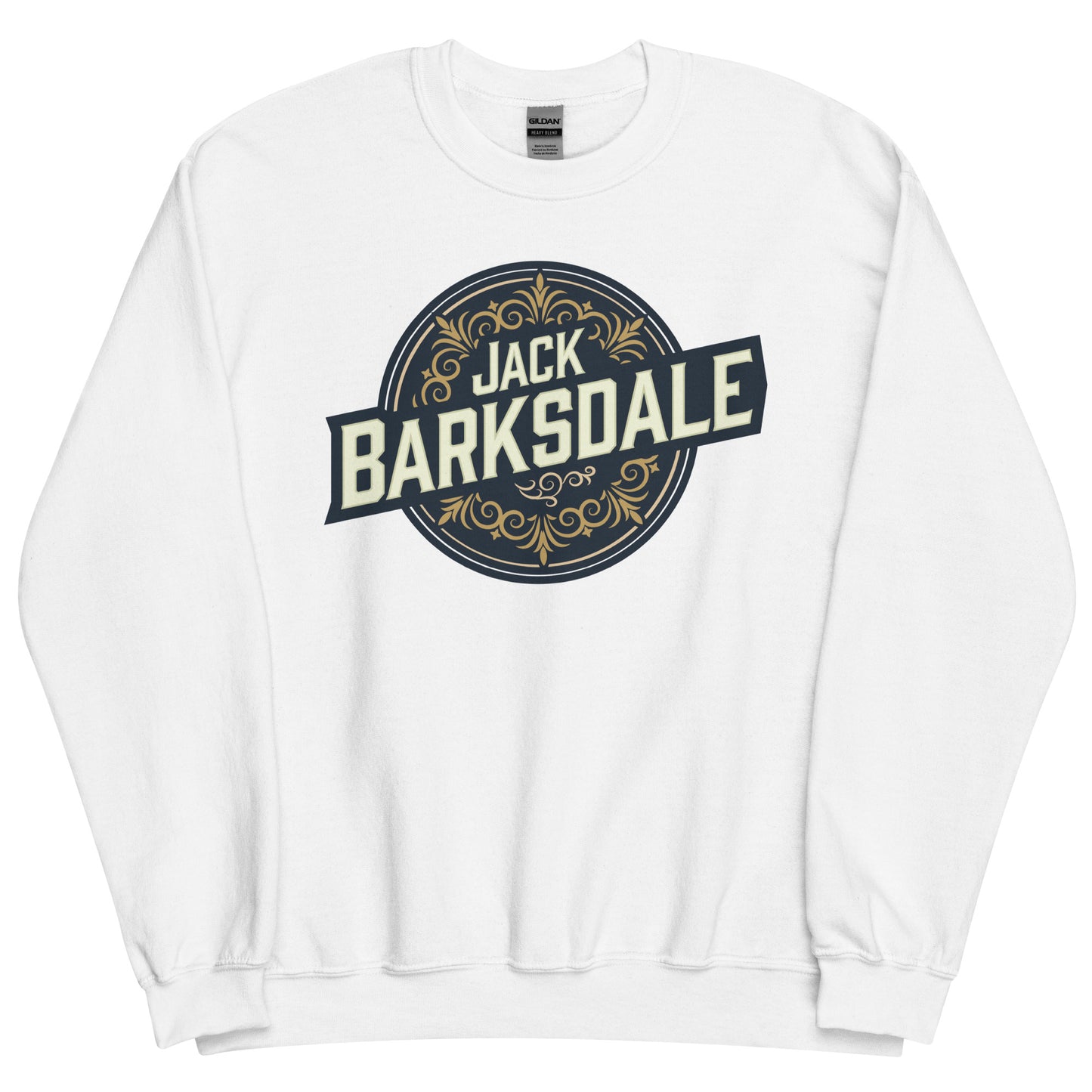 Jack Barksdale Round Logo Unisex Sweatshirt