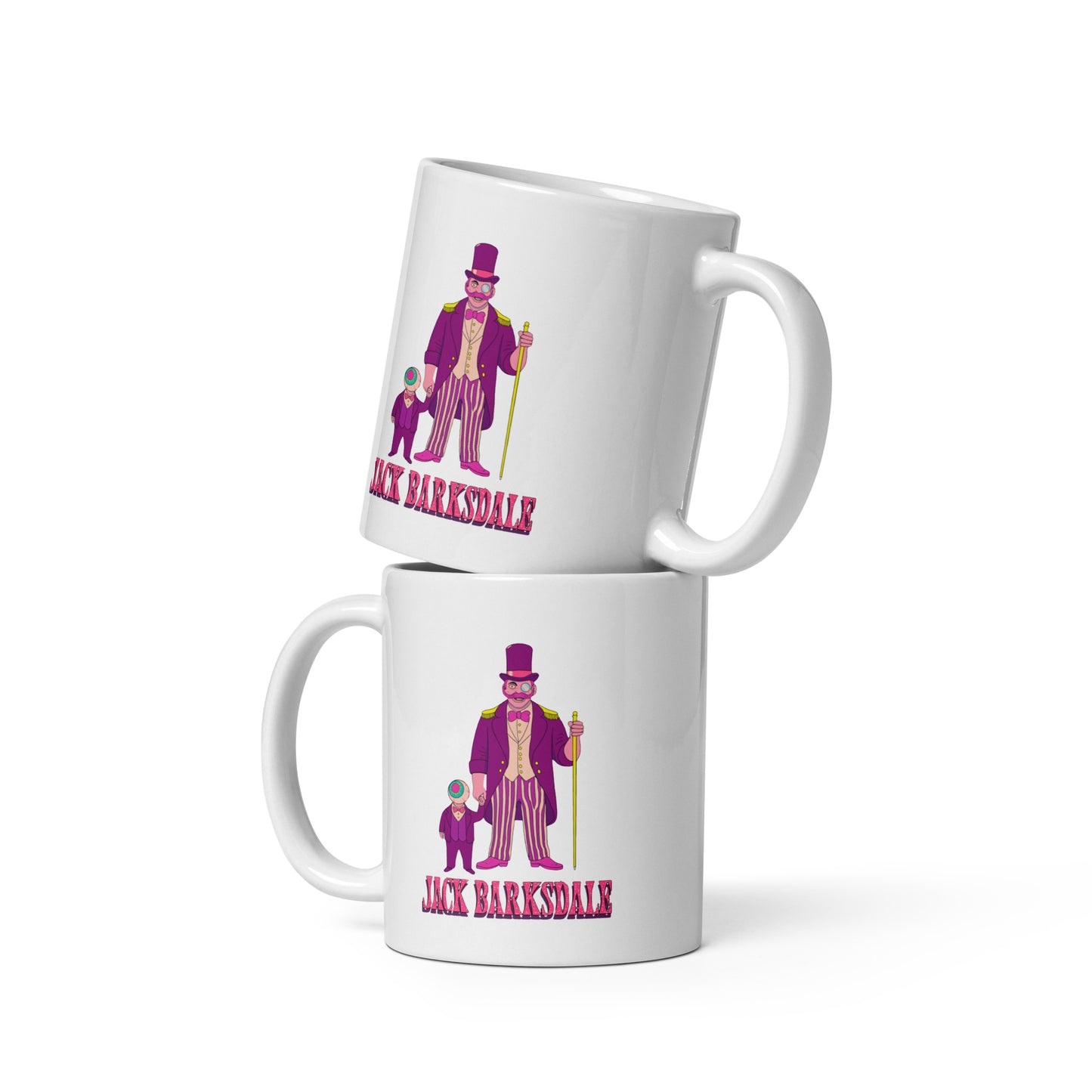 Freak Show Jack Barksdale White Glossy Mug