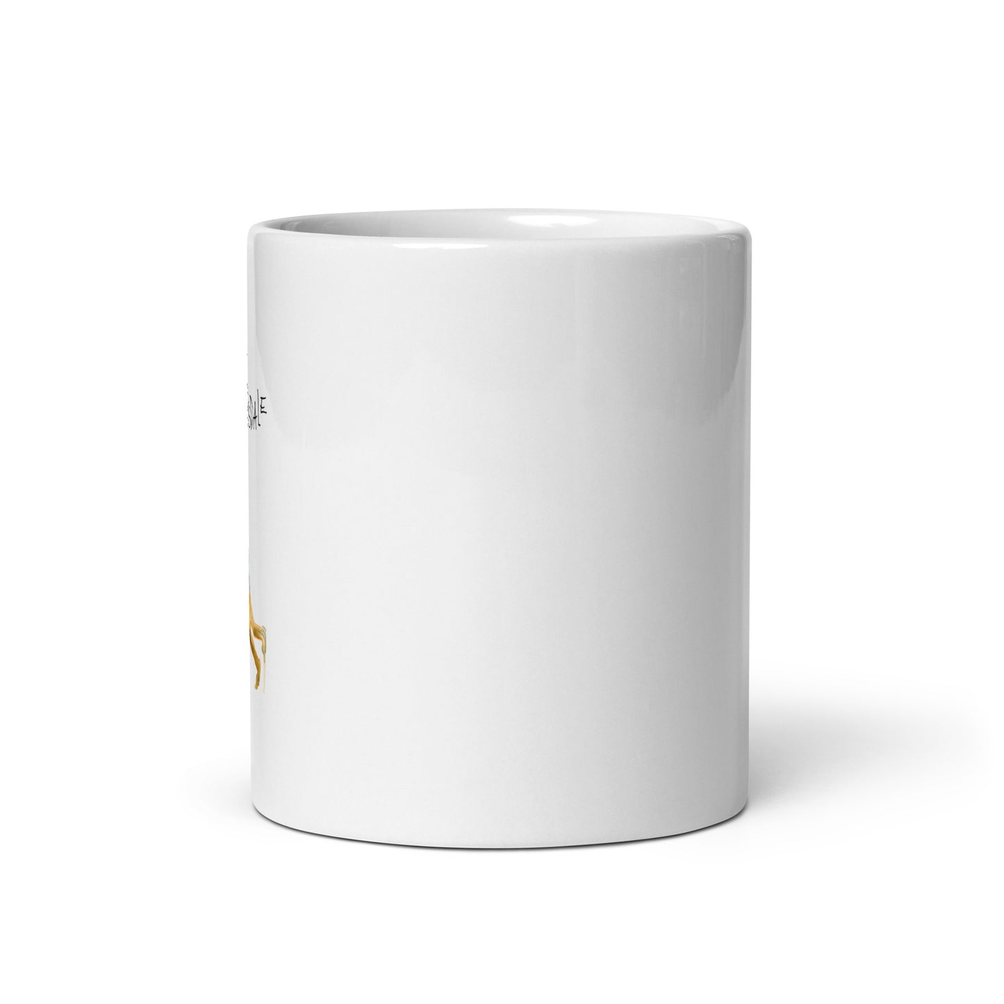 Dreamer White Glossy Mug