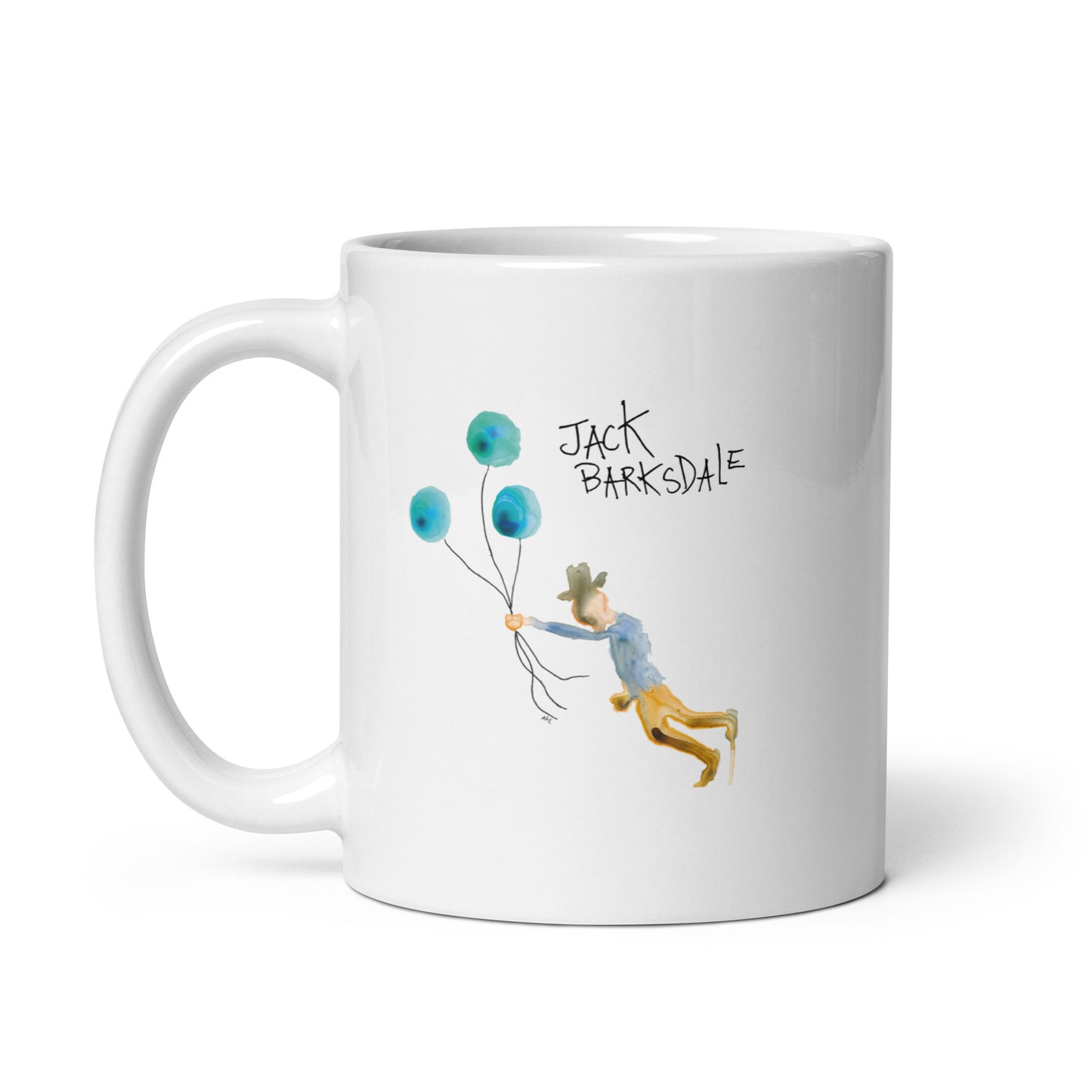 Dreamer White Glossy Mug