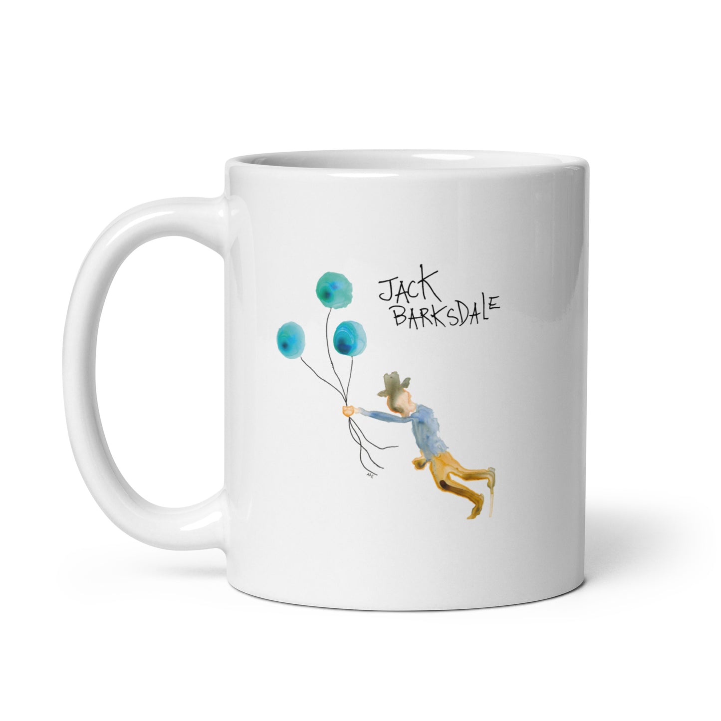 Dreamer White Glossy Mug