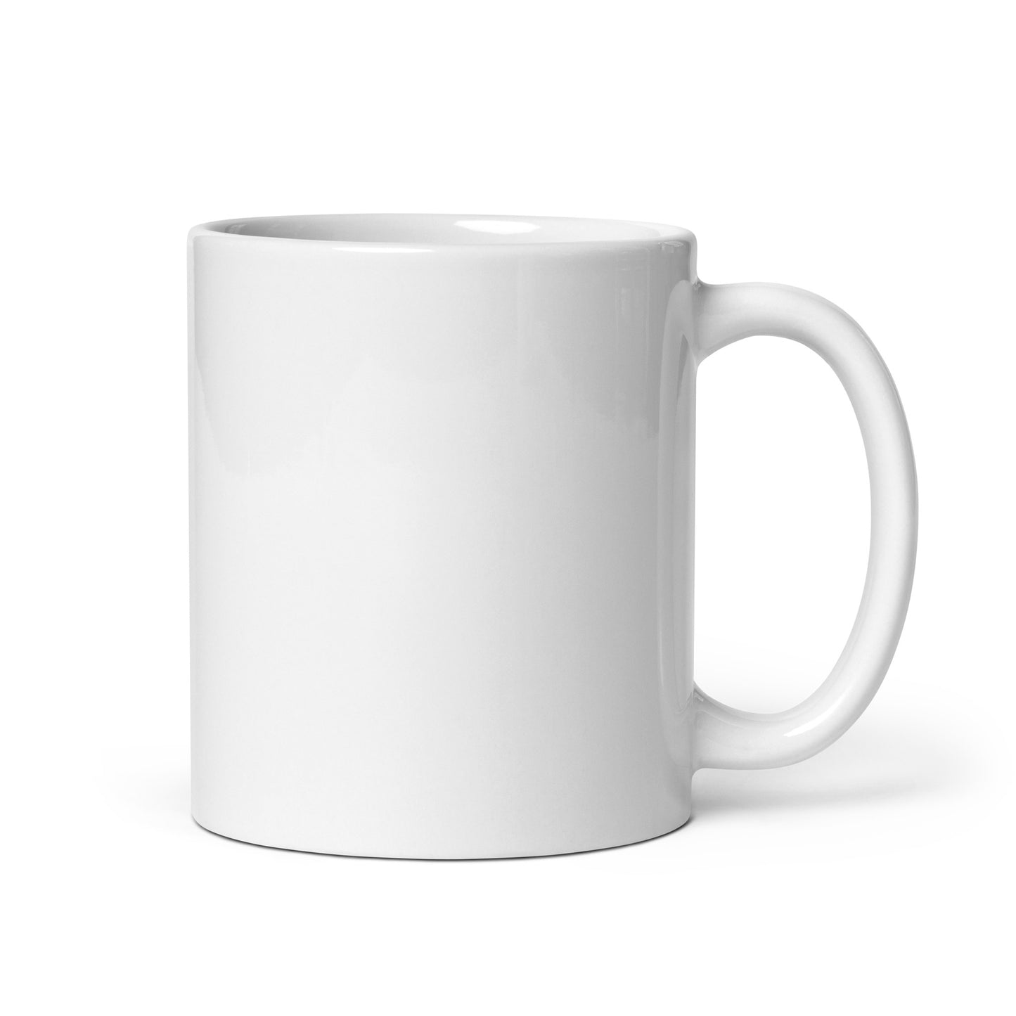 Dreamer White Glossy Mug