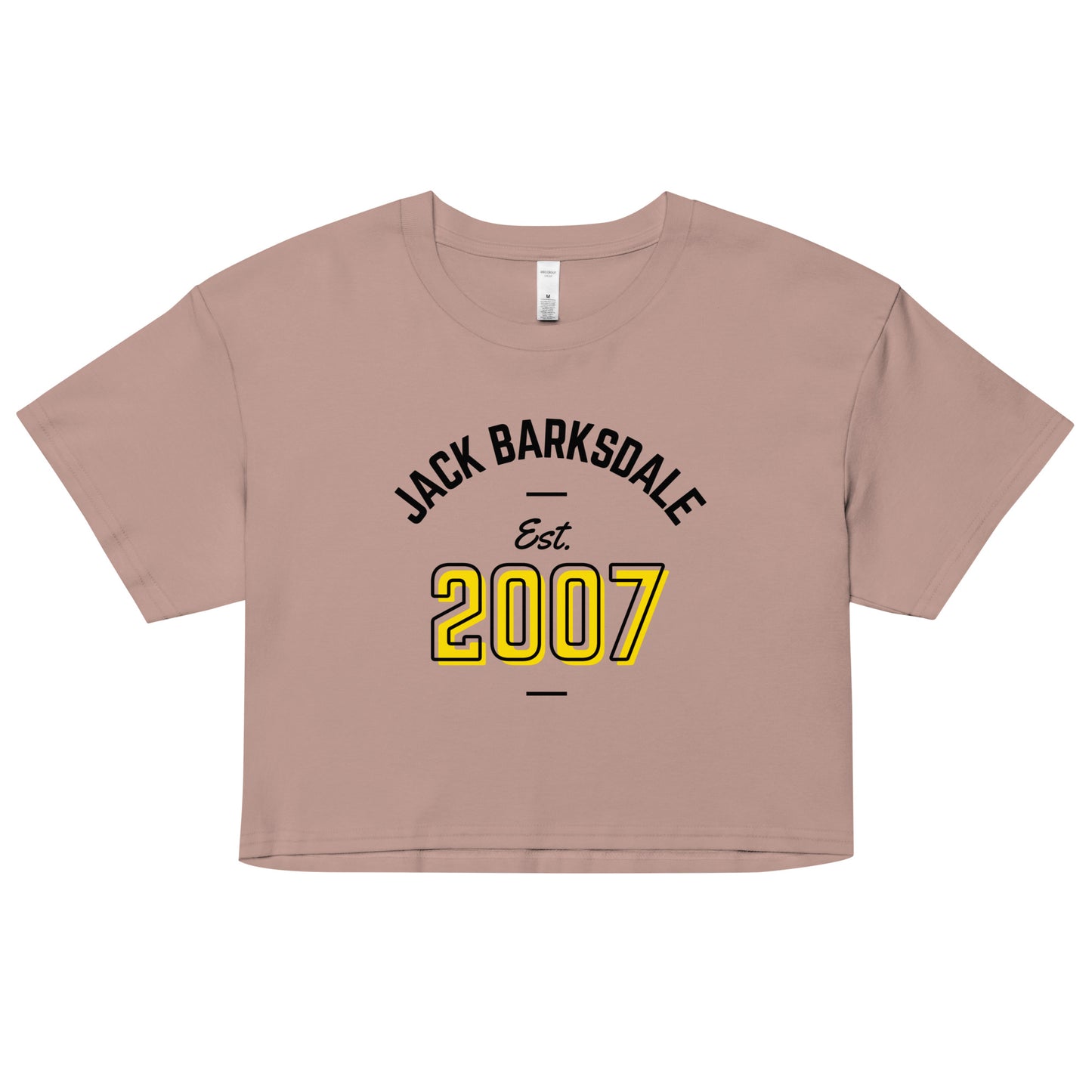 Jack Est. 2007 Crop Top