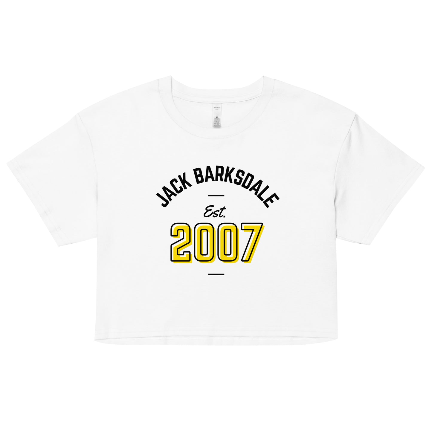 Jack Est. 2007 Crop Top