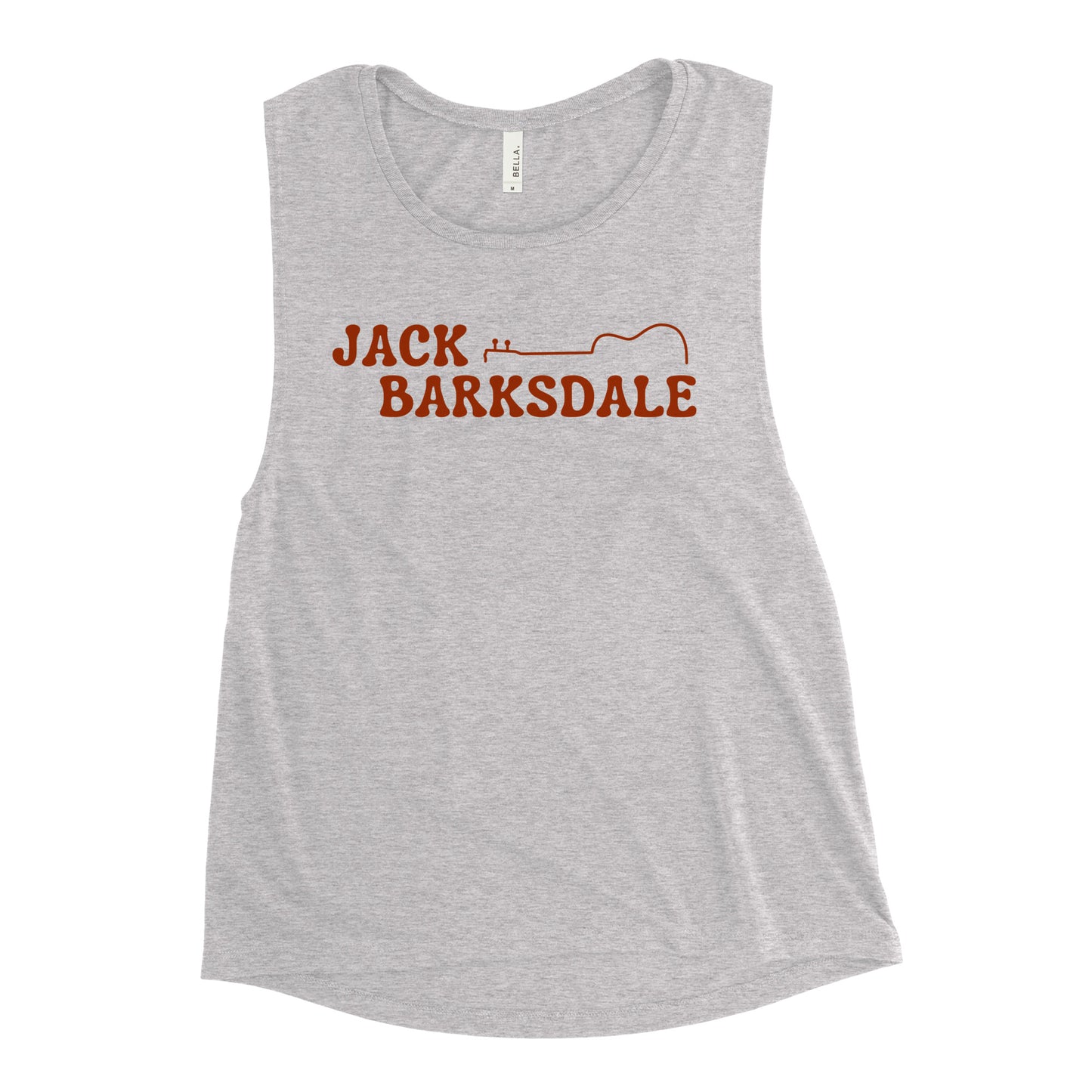 Jack Barksdale Folk Logo Women's Muscle Tank