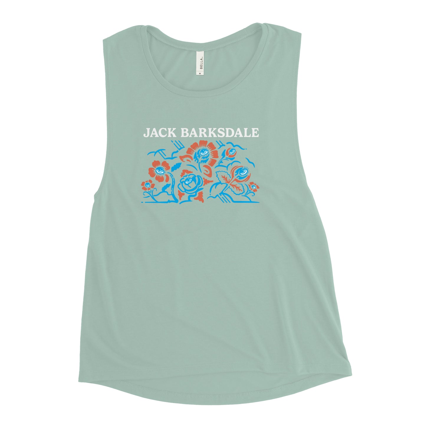 Flowers Women's Muscle Tank