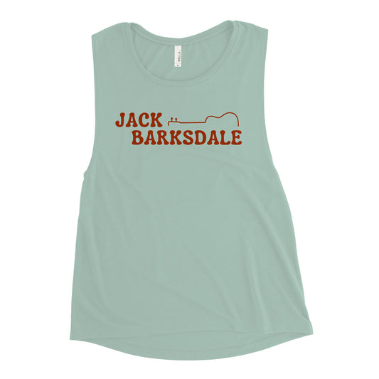 Jack Barksdale Folk Logo Women's Muscle Tank