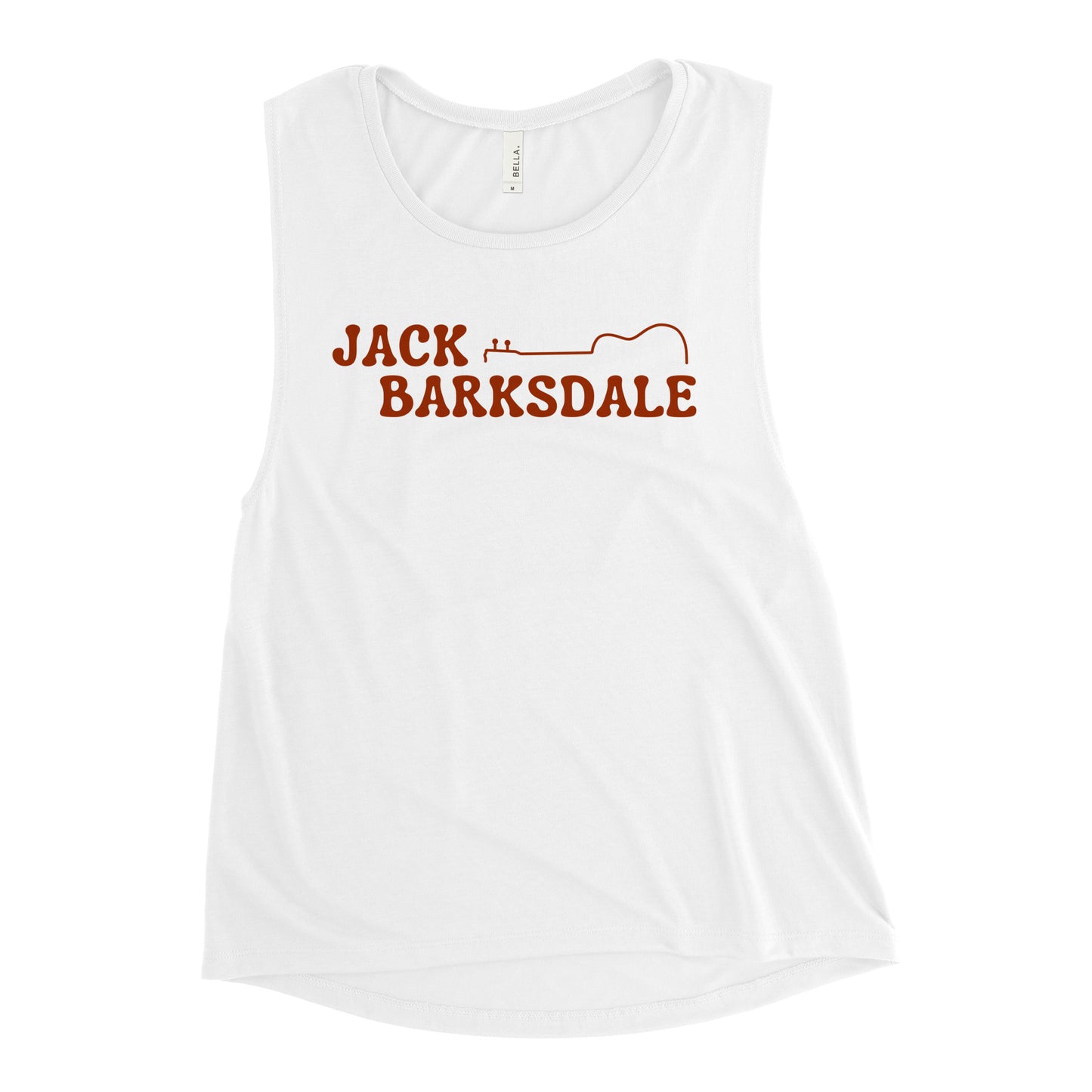 Jack Barksdale Folk Logo Women's Muscle Tank