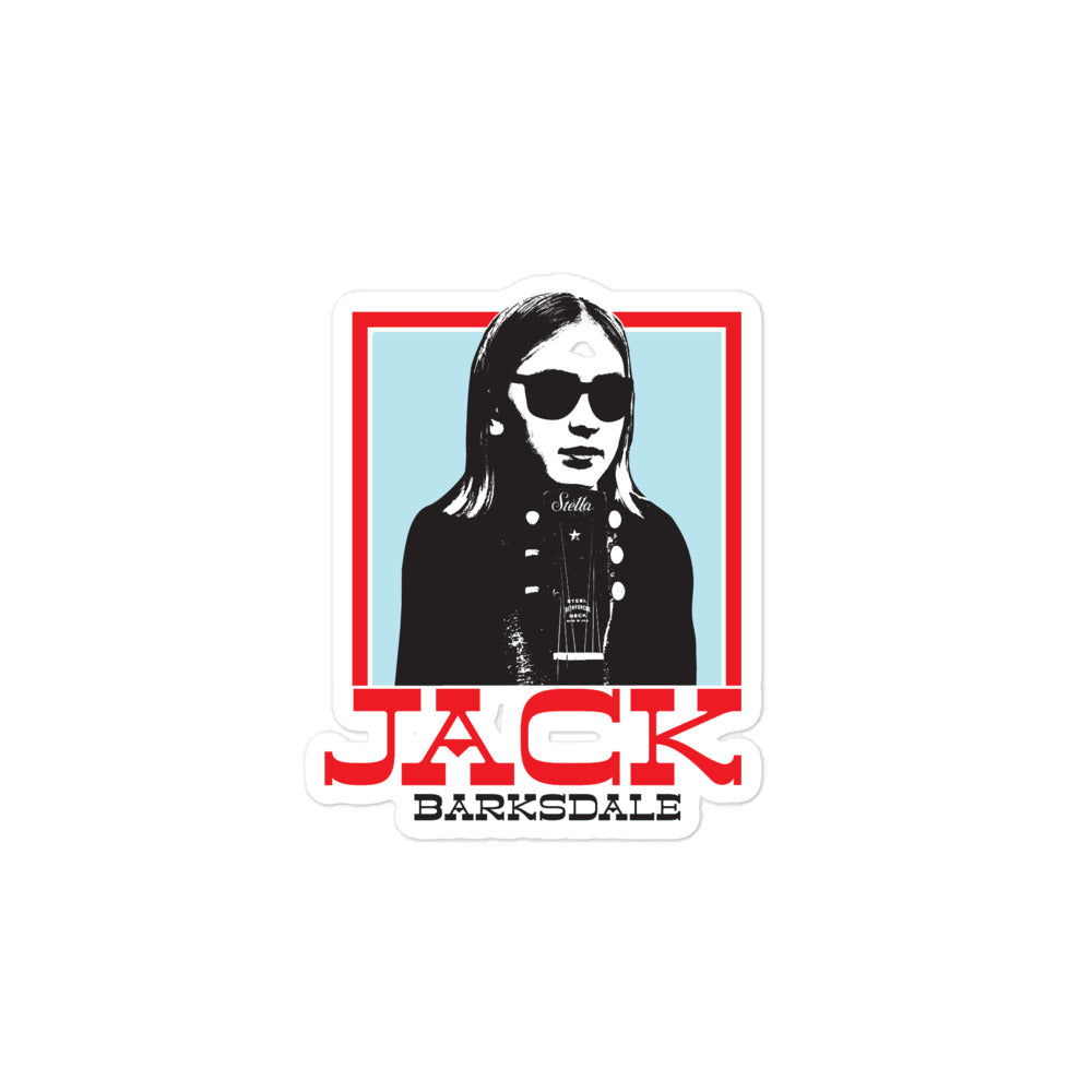 Jack Barksdale Sunglasses Bubble-free stickers