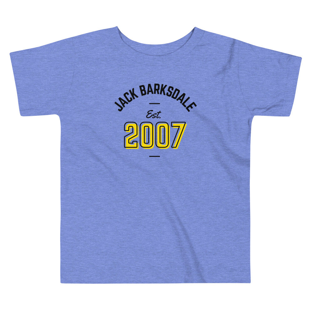 Jack Est. 2007 Toddler Tee