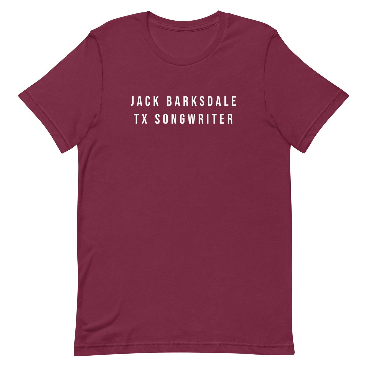 TX Songwriter Super Soft Unisex t-shirt